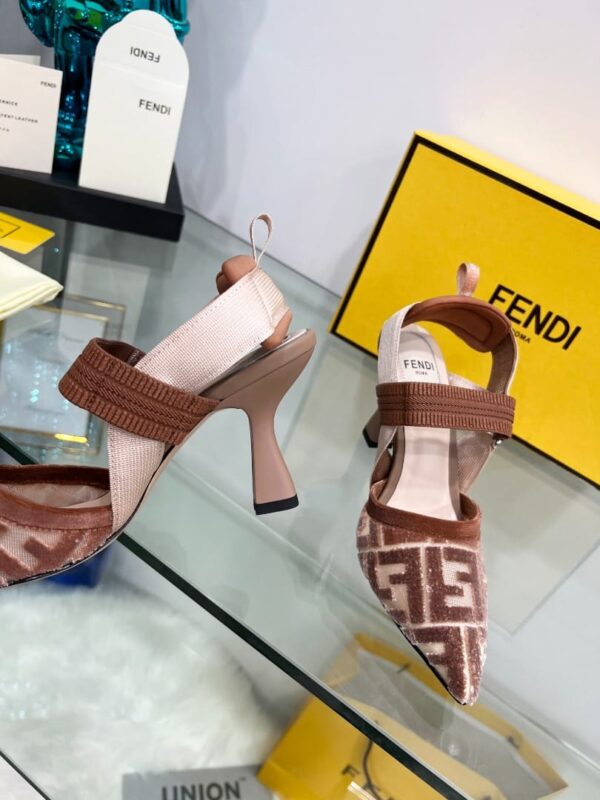 Fendi Colibri Micromesh Brown For Women FF