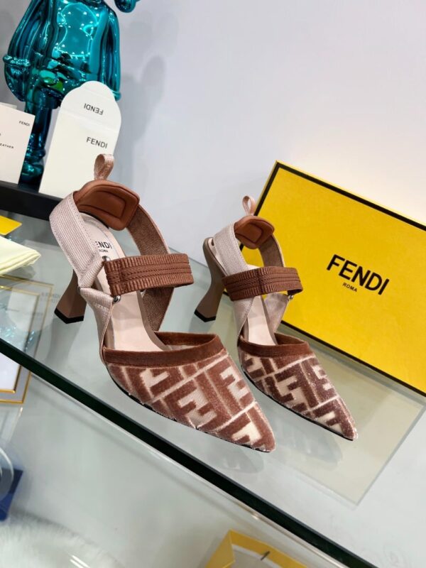 Fendi Colibri Micromesh Brown For Women FF