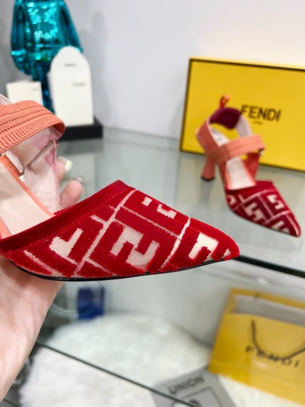 Fendi Colibri Micromesh Red For Women FF 8J8195AGEGF1FZK