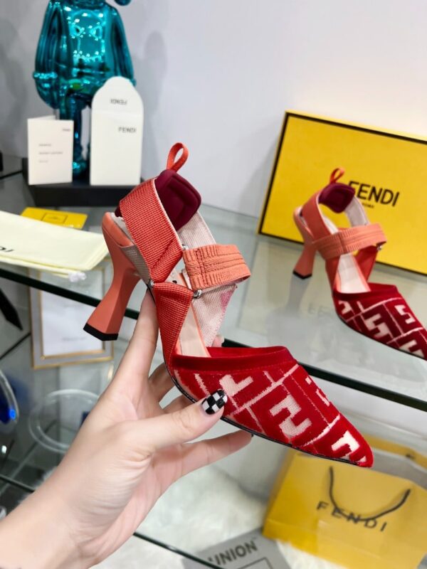 Fendi Colibri Micromesh Red For Women FF 8J8195AGEGF1FZK