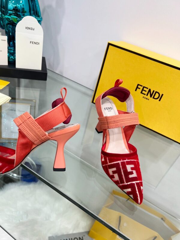 Fendi Colibri Micromesh Red For Women FF 8J8195AGEGF1FZK