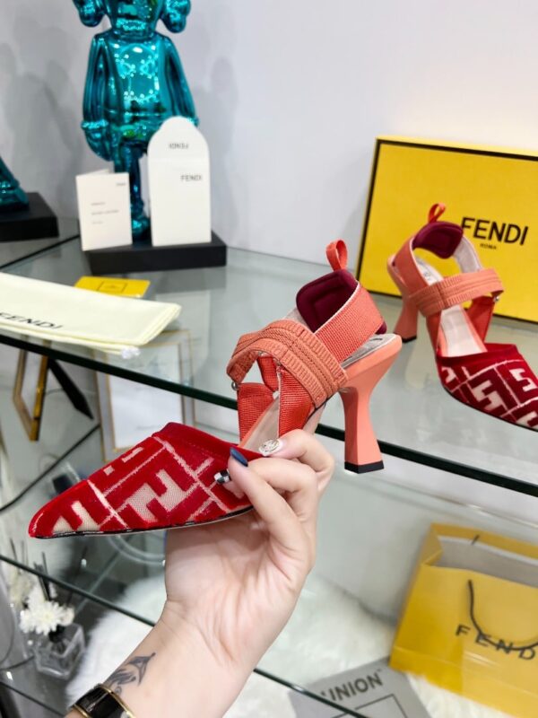 Fendi Colibri Micromesh Red For Women FF 8J8195AGEGF1FZK
