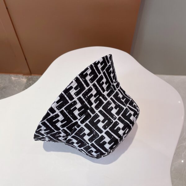 Fendi Denim Bucket Hat Black Fendi Hat