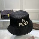 Fendi Denim Bucket Hat Black Fendi Hat