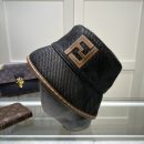 Fendi Denim Bucket Hat Black Fendi Hat