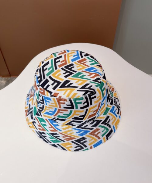 Fendi Denim Bucket Hat Multicolor Fendi Hat
