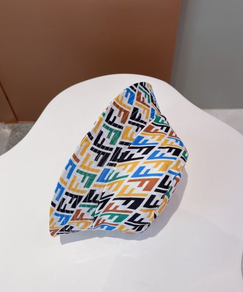 Fendi Denim Bucket Hat Multicolor Fendi Hat
