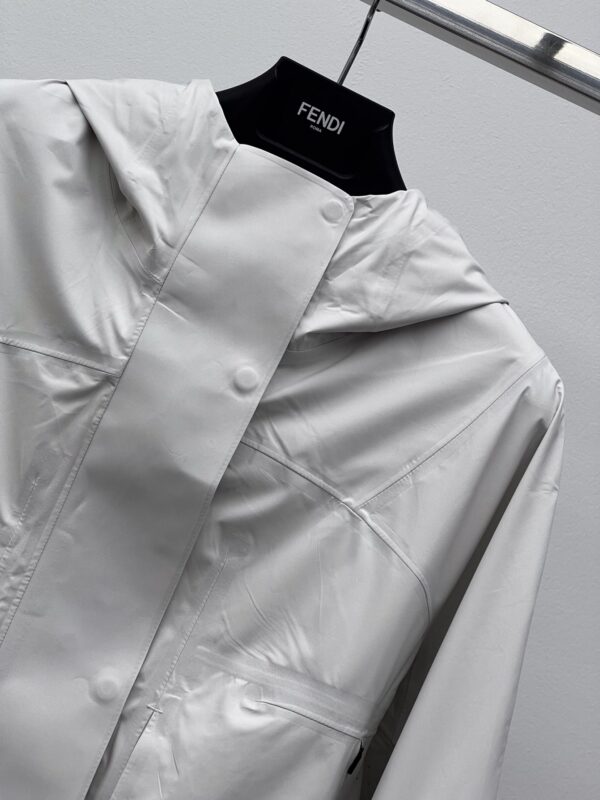 Fendi Descente Jacket Grey For Women