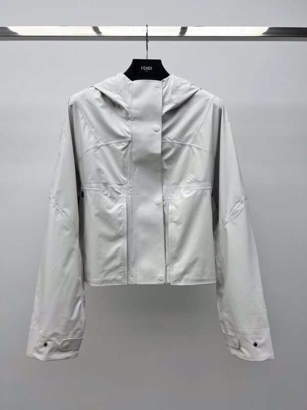 Fendi Descente Jacket Grey For Women