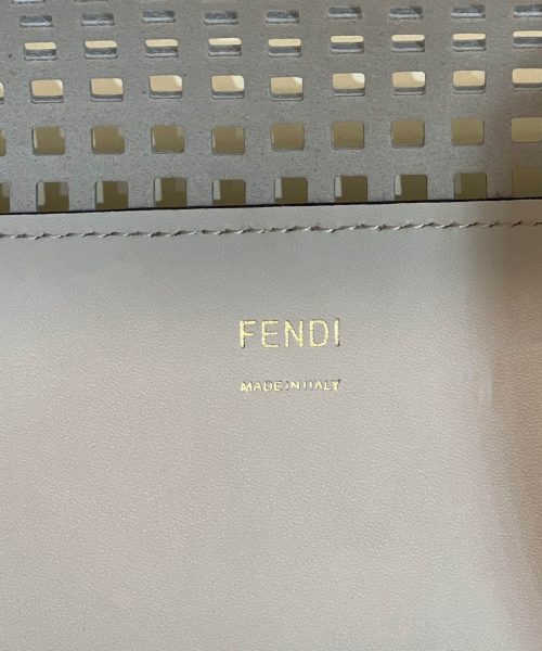 1:1 Replica Fendi Fendi Sunshine Medium Two-toned perforated Bag For Woman 37cm/14.5in