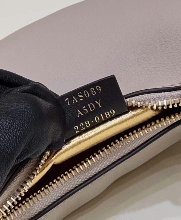 1:1 Replica Fendi Fendigraphy Beige Mini Shoulder Bag For Woman 16.5cm/6.5in