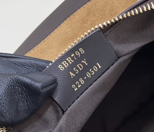 1:1 Replica Fendi Fendigraphy Small Beige And Brown Inlay Bag For Woman 24.5cm/9.5in 8BR798AJSSF1HNV