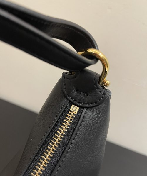 1:1 Replica Fendi Fendigraphy Small Black For Women, Women's Handbags, Shoulder Bags 11.4in/29cm  8BR798A5DYF1HEJ