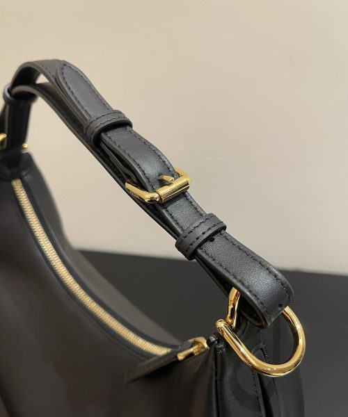 1:1 Replica Fendi Fendigraphy Small Black For Women, Women's Handbags, Shoulder Bags 11.4in/29cm  8BR798A5DYF1HEJ