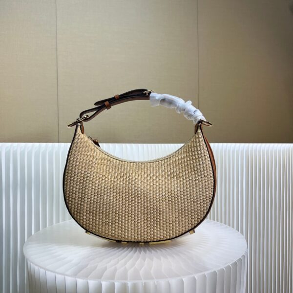 1:1 Replica Fendi Fendigraphy Small Brown For Women 24.5cm / 9.6in