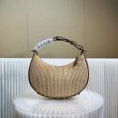 1:1 Replica Fendi Fendigraphy Small Brown For Women 24.5cm / 9.6in