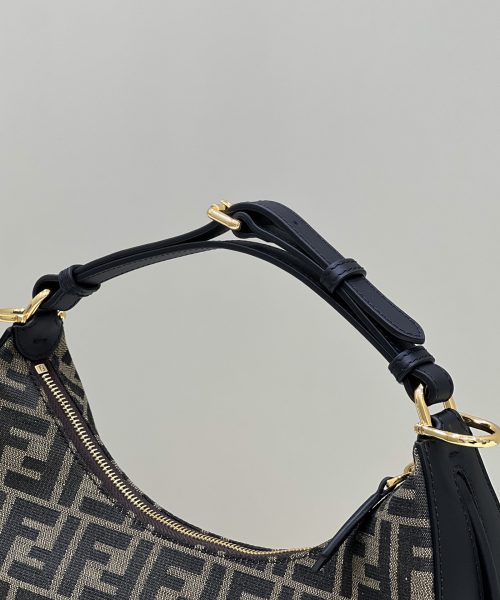 1:1 Replica Fendi Fendigraphy Small Brown For Women, Women's Handbags, Shoulder Bags 11.4in/29cm 8BR798