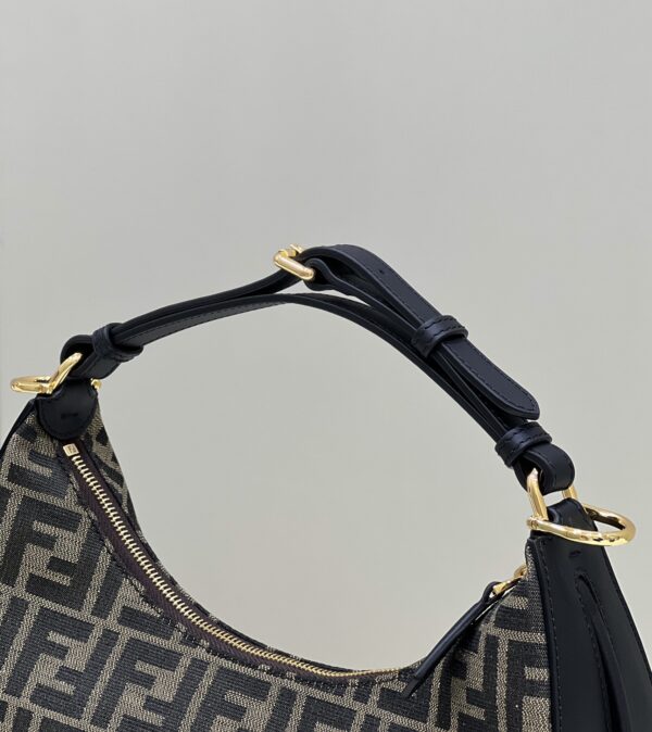 1:1 Replica Fendi Fendigraphy Small Brown For Women, Women's Handbags, Shoulder Bags 11.4in/29cm 8BR798
