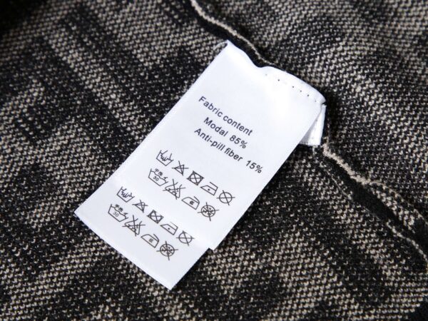 Fendi FF Monogram Sweater Black For Men