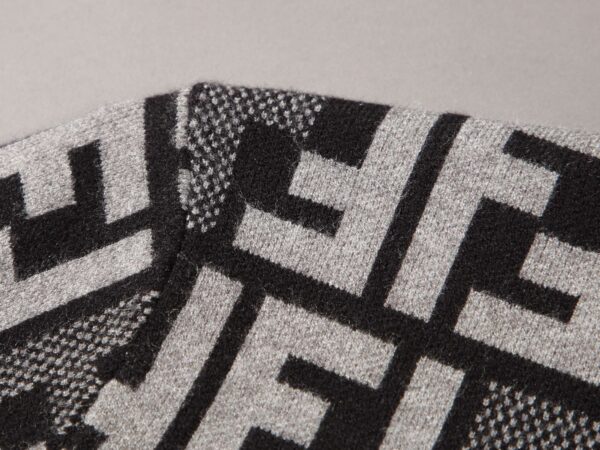 Fendi FF Stripe Sweatshirt Black For Men