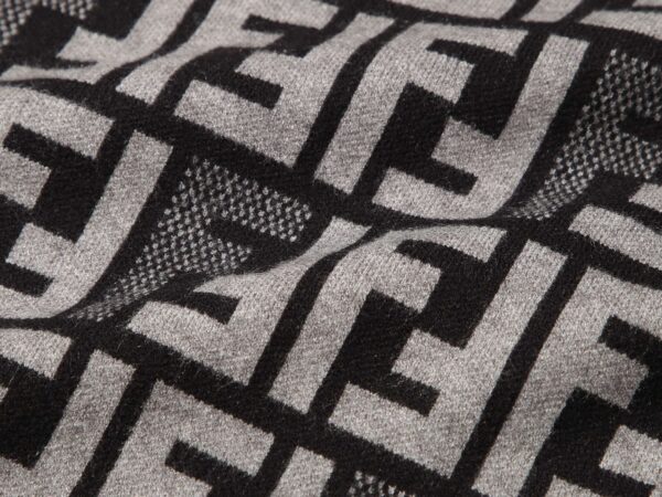 Fendi FF Stripe Sweatshirt Black For Men