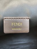 1:1 Replica Fendi First Medium Black Fox Fur Bag For Woman 32.5cm/13in