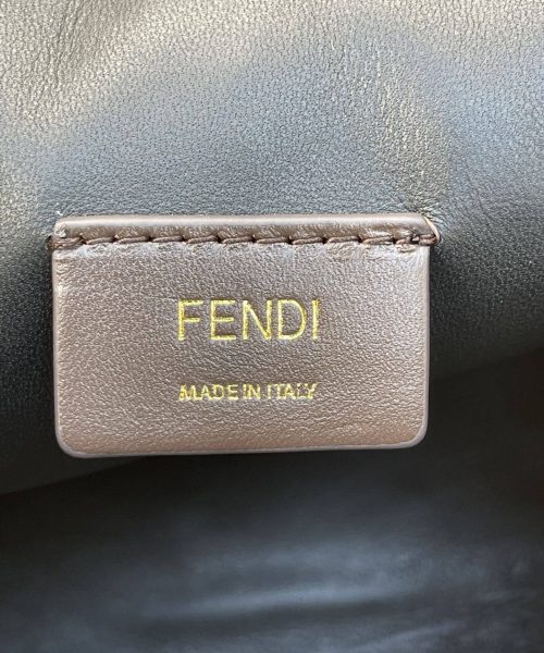 1:1 Replica Fendi First Medium Black Fox Fur Bag For Woman 32.5cm/13in