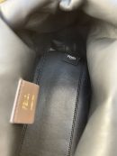 1:1 Replica Fendi First Medium Black Fox Fur Bag For Woman 32.5cm/13in