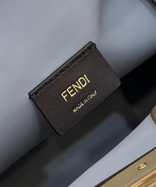 1:1 Replica Fendi First Medium Blue Bag For Woman 32cm/12.5in