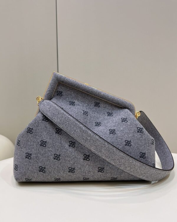 1:1 Replica Fendi First Medium Blue Bag For Woman 32cm/12.5in