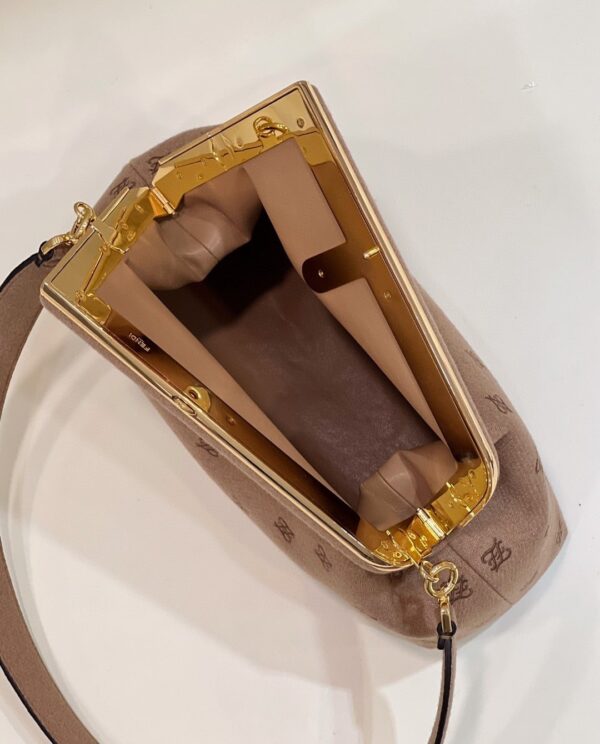 1:1 Replica Fendi First Medium Brown Bag For Woman 32cm/12.5in