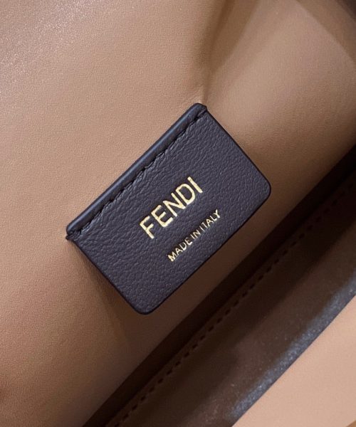 1:1 Replica Fendi First Medium Brown Bag For Woman 32cm/12.5in