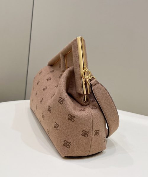 1:1 Replica Fendi First Medium Brown Bag For Woman 32cm/12.5in