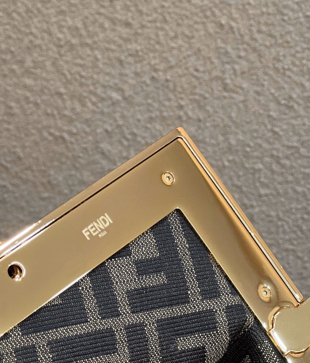 1:1 Replica Fendi First Medium Gray Bag For Woman 32.5cm/13in - Image 7