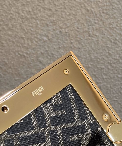 1:1 Replica Fendi First Medium Gray Bag For Woman 32.5cm/13in