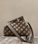1:1 Replica Fendi First Medium Gray Bag For Woman 32.5cm/13in