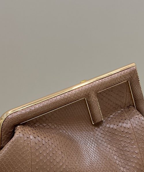 1:1 Replica Fendi First Small Beige Bag For Woman 26cm/10in