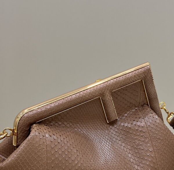 1:1 Replica Fendi First Small Beige Bag For Woman 26cm/10in