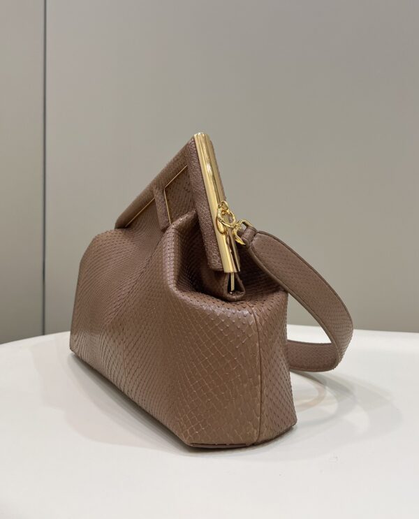 1:1 Replica Fendi First Small Beige Bag For Woman 26cm/10in