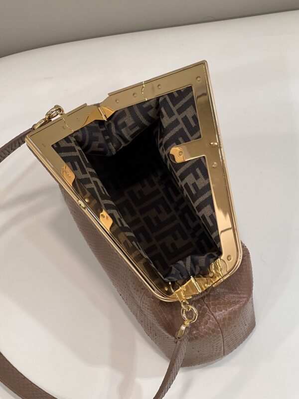 1:1 Replica Fendi First Small Beige Bag For Woman 26cm/10in