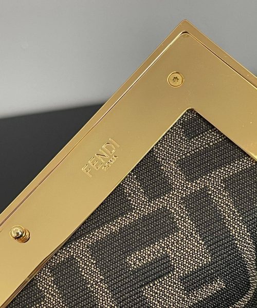 1:1 Replica Fendi First Small Beige with exotic details Bag For Woman 26cm/10in 8BP129AGWRF1GEM