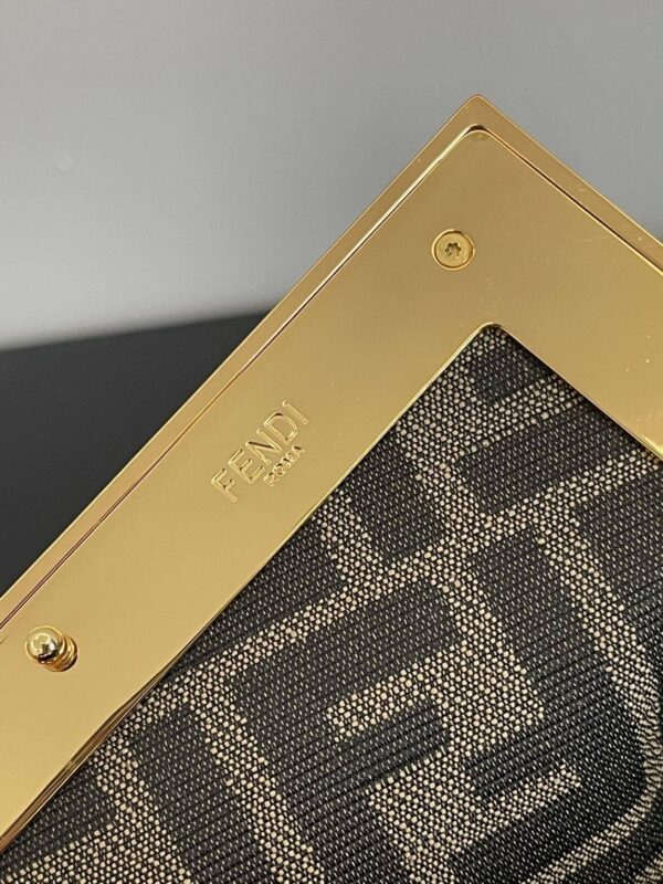 1:1 Replica Fendi First Small Beige with exotic details Bag For Woman 26cm/10in 8BP129AGWRF1GEM