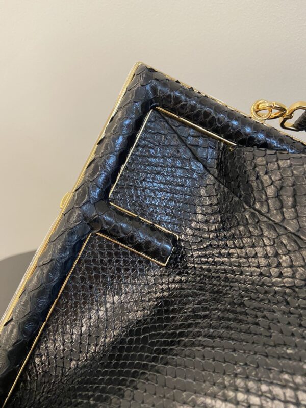 1:1 Replica Fendi First Small Black For Women, Women's Bags, Shoulder And Crossbody Bags 10.2in/26cm FF 8BP129A