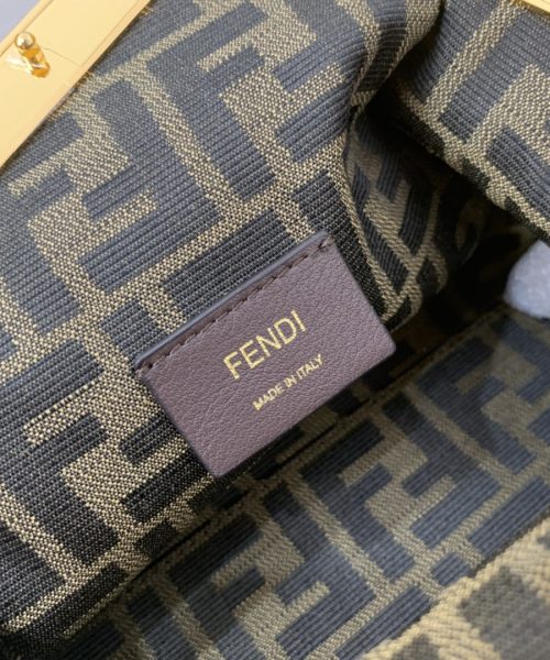 1:1 Replica Fendi First Small Black For Women, Women's HandBags, Shoulder And Crossbody Bags 10.2in/26cm FF 8BP129ABVEF0KUR