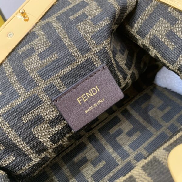 1:1 Replica Fendi First Small Black For Women, Women's HandBags, Shoulder And Crossbody Bags 10.2in/26cm FF 8BP129ABVEF0KUR