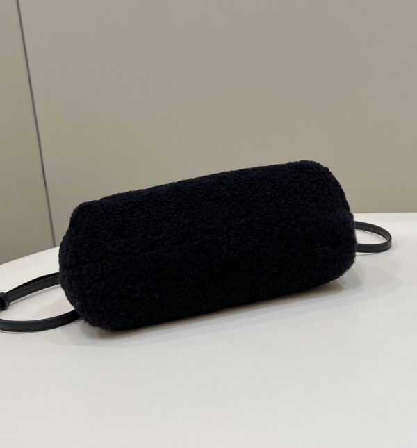 1:1 Replica Fendi First Small Black Mink Bag For Woman 26cm/10in