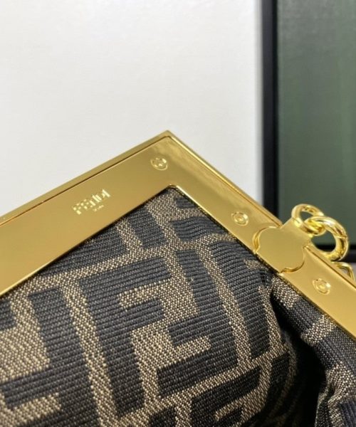 1:1 Replica Fendi First Small Black with python Bag For Woman 26cm/10in 8BP129AGWRF1G5K