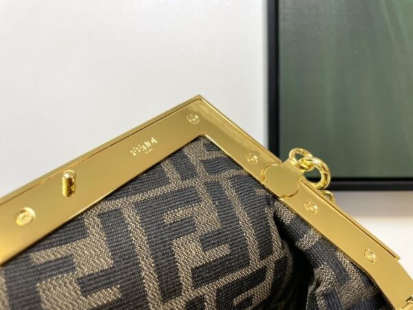 1:1 Replica Fendi First Small Black with python Bag For Woman 26cm/10in 8BP129AGWRF1G5K