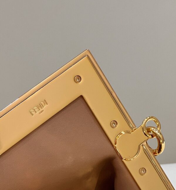 1:1 Replica Fendi First Small Brown Bag For Woman 26cm/10in
