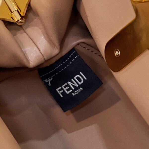 1:1 Replica Fendi First Small Brown Bag For Woman 26cm/10in